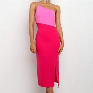 XIOMAR DRESS - PINK